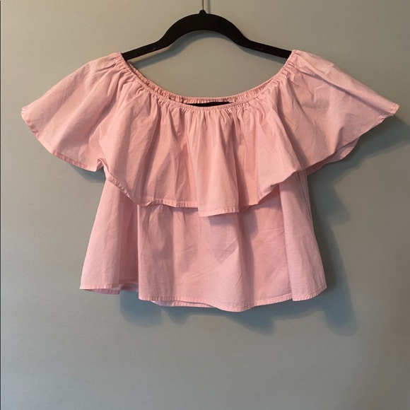 Sleeveless Ruffle Top - Picture 1 of 3
